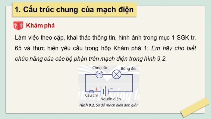 Giáo án và PPT đồng bộ Công nghệ 8 chân trời sáng tạo