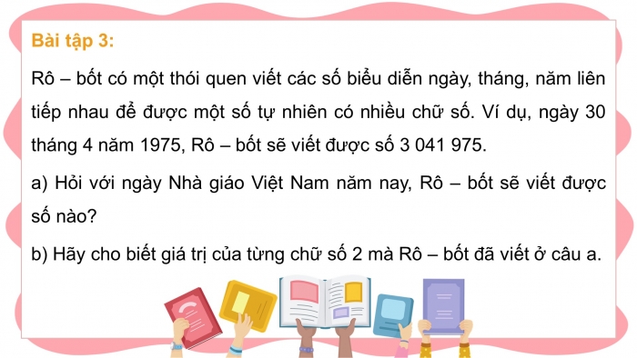 Giáo án điện tử Toán 5 kết nối Bài 1: Ôn tập số tự nhiên