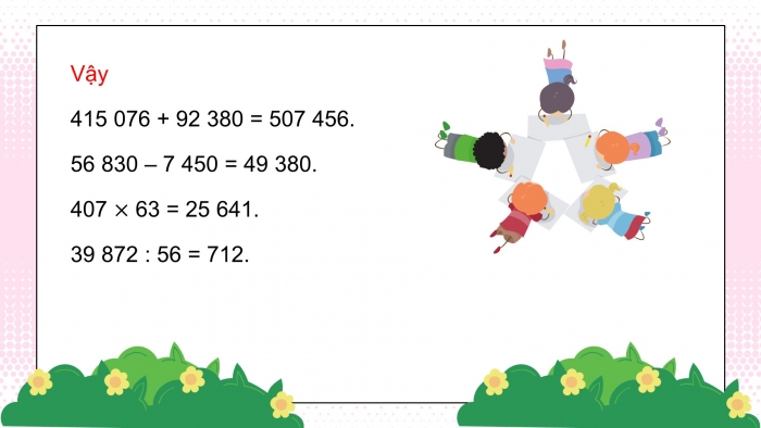 Giáo án điện tử Toán 5 kết nối Bài 9: Luyện tập chung