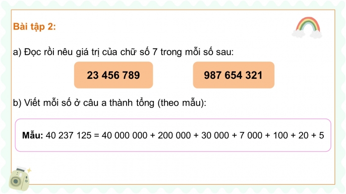 Giáo án điện tử Toán 5 cánh diều Bài 1: Ôn tập về số tự nhiên