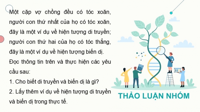 Giáo án và PPT đồng bộ Sinh học 9 kết nối tri thức