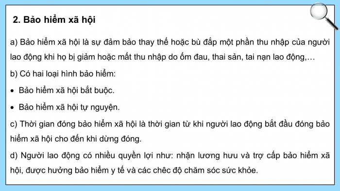 Giáo án điện tử Toán 9 cánh diều Hoạt động thực hành và trải nghiệm Chủ đề 1: Làm quen với bảo hiểm