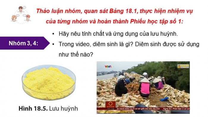 Giáo án điện tử KHTN 9 cánh diều - Phân môn Hoá học Bài 18: Sự khác nhau cơ bản giữa phi kim và kim loại