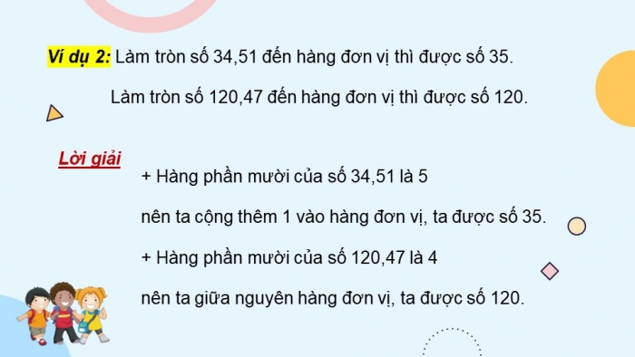 Giáo án điện tử Toán 5 chân trời Bài 22: Làm tròn số thập phân