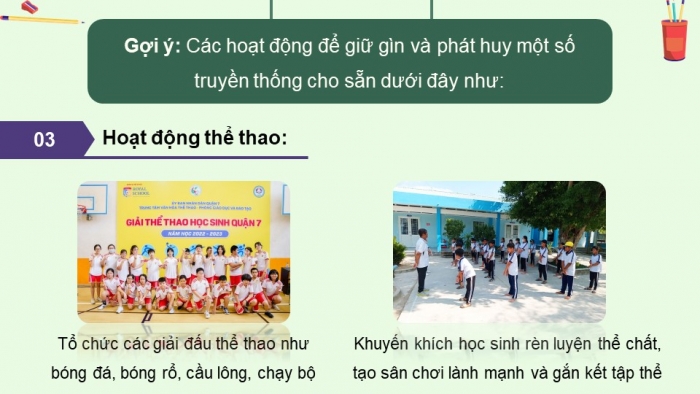 Giáo án điện tử hoạt động trải nghiệm 12 kết nối tri thức chủ đề 1 tuần 3