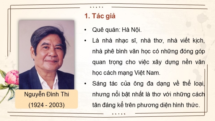 Giáo án điện tử Ngữ văn 12 kết nối Bài 3: Mấy ý nghĩ về thơ (Trích – Nguyễn Đình Thi)