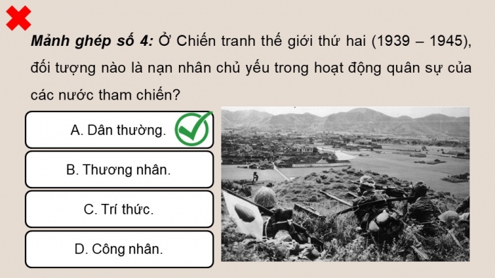 Giáo án điện tử Lịch sử 9 kết nối Bài 4: Chiến tranh thế giới thứ hai (1939 – 1945)