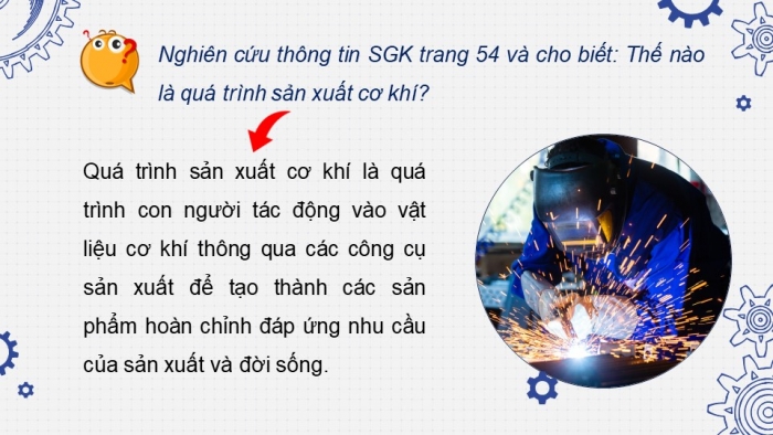 Giáo án và PPT đồng bộ Công nghệ 11 Công nghệ cơ khí Kết nối tri thức