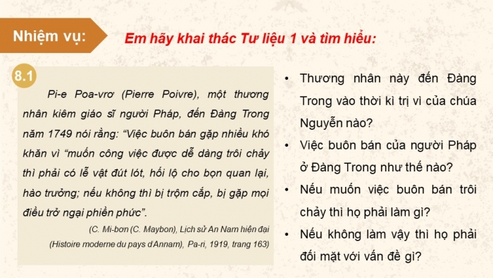 Giáo án và PPT đồng bộ Lịch sử 8 chân trời sáng tạo