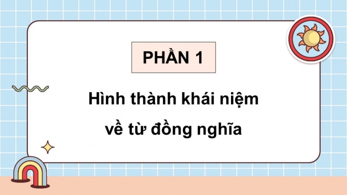 Giáo án điện tử Tiếng Việt 5 chân trời Bài 1: Từ đồng nghĩa