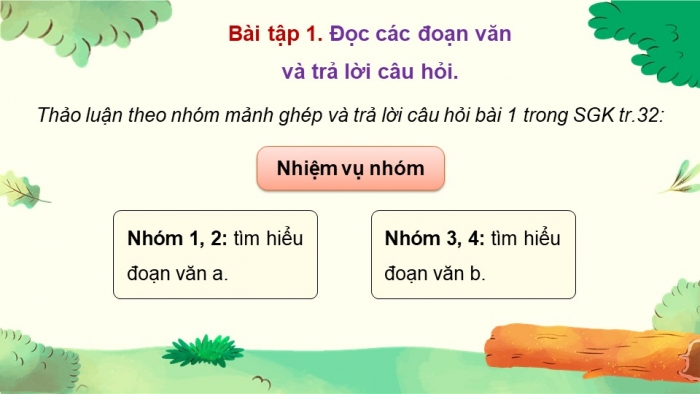 Giáo án điện tử Tiếng Việt 5 chân trời Bài 5: Viết đoạn văn cho bài văn tả phong cảnh