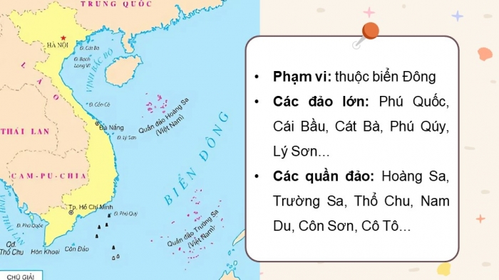 Giáo án điện tử Lịch sử và Địa lí 5 cánh diều Bài 3: Biển, đảo Việt Nam