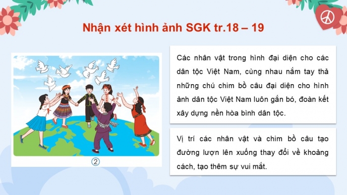 Giáo án điện tử Mĩ thuật 5 cánh diều Bài 4: Em yêu hòa bình