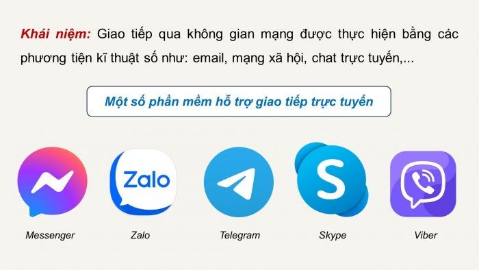 Giáo án điện tử Tin học ứng dụng 12 cánh diều Bài: Giao tiếp và tính nhân văn trong ứng xử trên không gian mạng