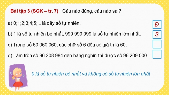 Giáo án điện tử Toán 5 chân trời Bài 1: Ôn tập số tự nhiên và các phép tính