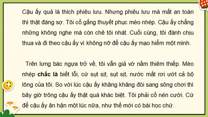 Giáo án điện tử Tiếng Việt 5 kết nối Bài 2: Tìm hiểu cách viết bài văn kể chuyện sáng tạo (tiếp theo)