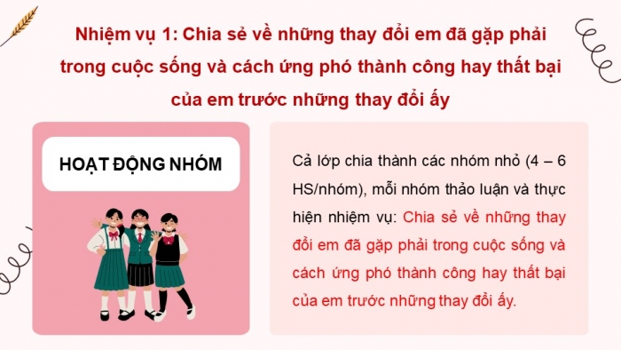 Giáo án điện tử Hoạt động trải nghiệm 9 Kết nối chủ đề 2 tuần 3