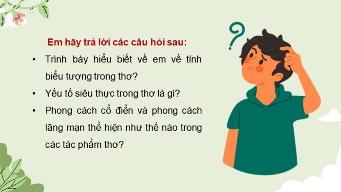 Giáo án điện tử Ngữ văn 12 kết nối Bài 2: Tây Tiến (Quang Dũng)