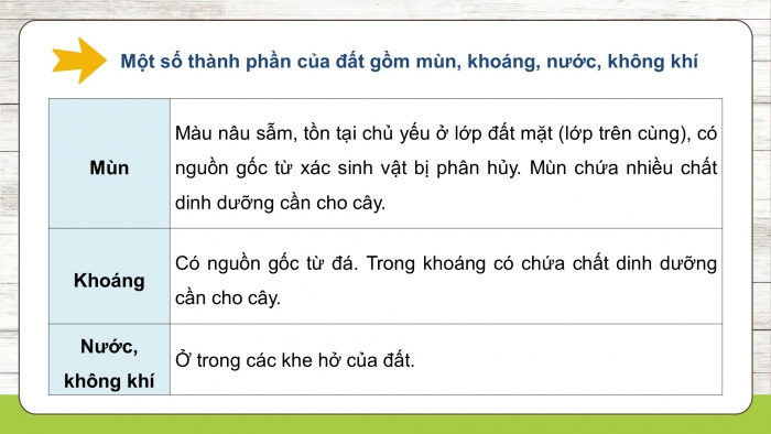 Giáo án điện tử Khoa học 5 cánh diều Bài 1: Đất và bảo vệ môi trường đất