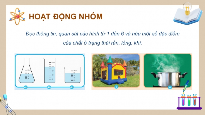 Giáo án điện tử Khoa học 5 chân trời Bài 4: Sự biến đổi của chất