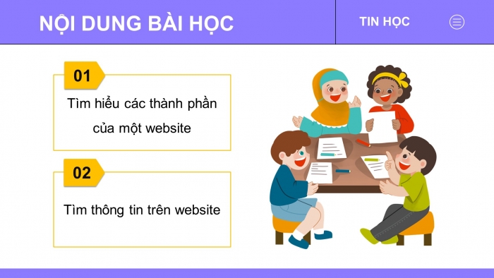 Giáo án điện tử Tin học 5 cánh diều Chủ đề B Bài 1: Tìm thông tin trên website