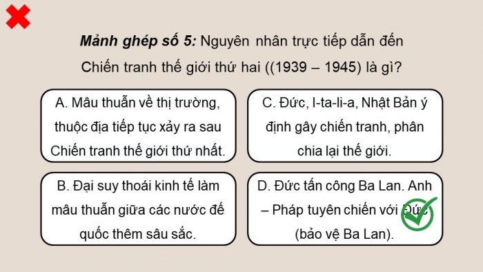 Giáo án điện tử Lịch sử 9 kết nối Bài 4: Chiến tranh thế giới thứ hai (1939 – 1945)