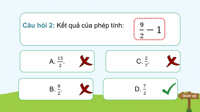 Giáo án điện tử Toán 5 kết nối Bài 5: Ôn tập các phép tính với phân số