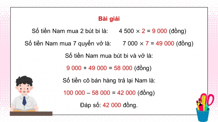 Giáo án điện tử Toán 5 kết nối Bài 9: Luyện tập chung