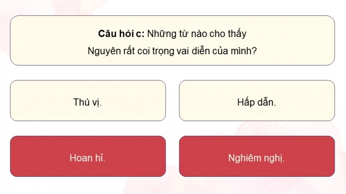 Giáo án điện tử Tiếng Việt 5 chân trời Bài Ôn tập giữa học kì I (Tiết 6 + 7)