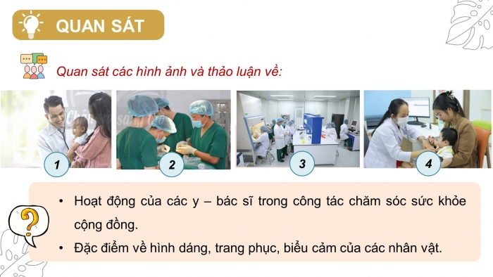 Giáo án điện tử Mĩ thuật 9 chân trời bản 2 Bài 3: Vẻ đẹp ngành y