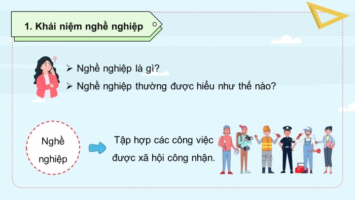 Giáo án và PPT đồng bộ Công nghệ 9 Định hướng nghề nghiệp Kết nối tri thức