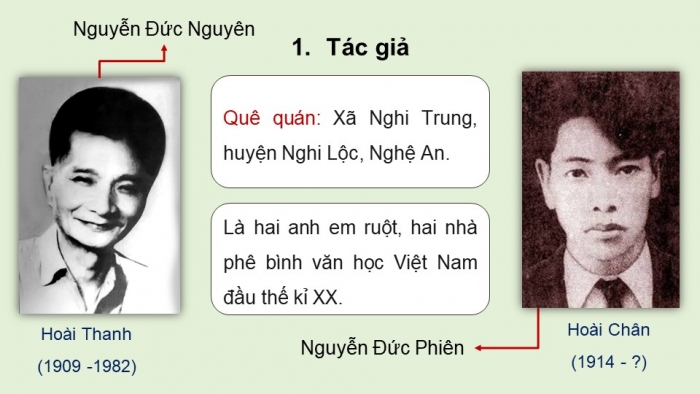 Giáo án điện tử Ngữ văn 12 chân trời Bài 1: Xuân Diệu (Hoài Thanh – Hoài Chân)