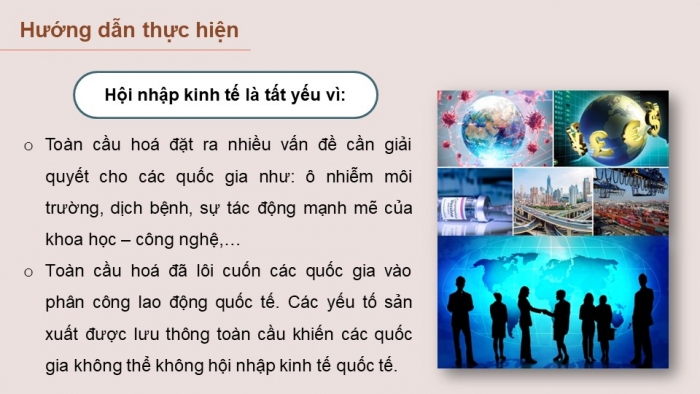 Giáo án điện tử Kinh tế pháp luật 12 chân trời Bài 2: Hội nhập kinh tế quốc tế