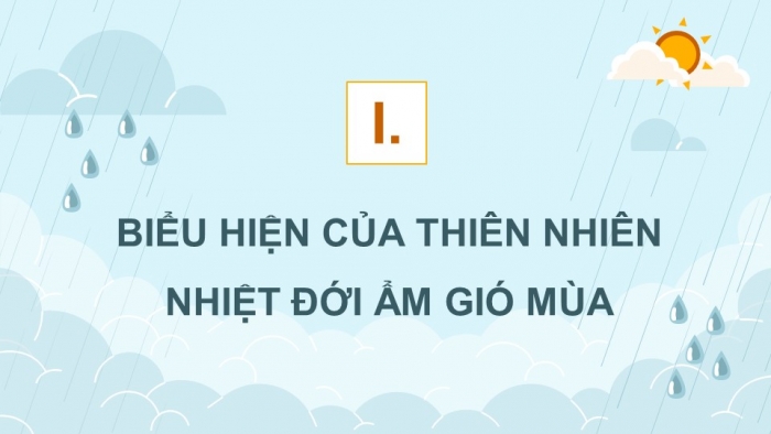 Giáo án điện tử Địa lí 12 cánh diều Bài 2: Thiên nhiên nhiệt đới ẩm gió mùa và ảnh hưởng đến sản xuất, đời sống