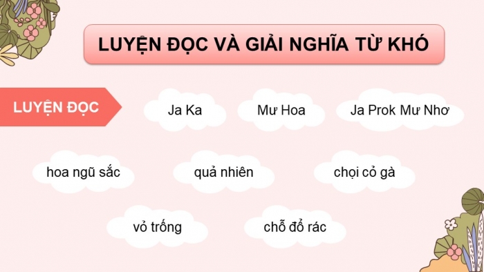 Giáo án điện tử Tiếng Việt 5 kết nối Bài 2: Cánh đồng hoa