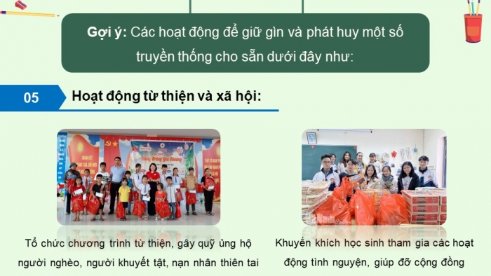 Giáo án điện tử hoạt động trải nghiệm 12 kết nối tri thức chủ đề 1 tuần 3