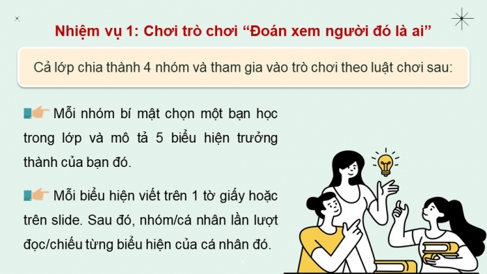 Giáo án điện tử hoạt động trải nghiệm 12 kết nối tri thức chủ đề 2 tuần 1