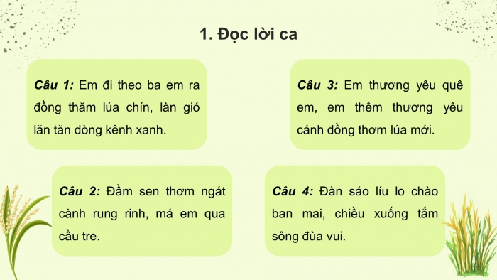 Giáo án và PPT đồng bộ Âm nhạc 3 chân trời sáng tạo