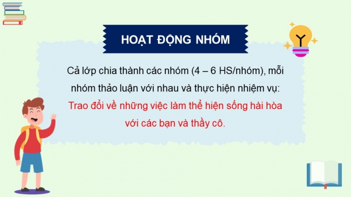 Giáo án điện tử Hoạt động trải nghiệm 9 chân trời bản 2 Chủ đề 1 Tuần 3