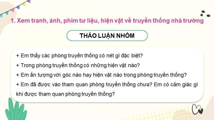 Giáo án điện tử hoạt động trải nghiệm 5 cánh diều chủ đề 1 tuần 1