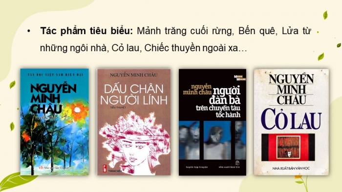 Giáo án điện tử Ngữ văn 12 cánh diều Bài 1: Chiếc thuyền ngoài xa (Nguyễn Minh Châu)