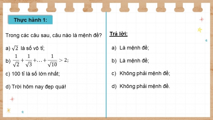 Giáo án và PPT đồng bộ Toán 10 chân trời sáng tạo