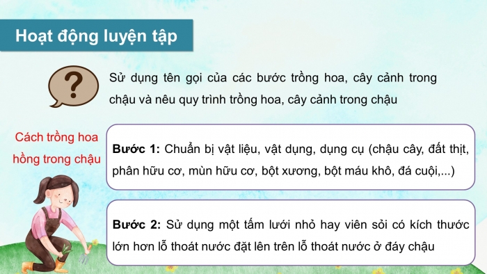 Giáo án và PPT đồng bộ Công nghệ 4 kết nối tri thức