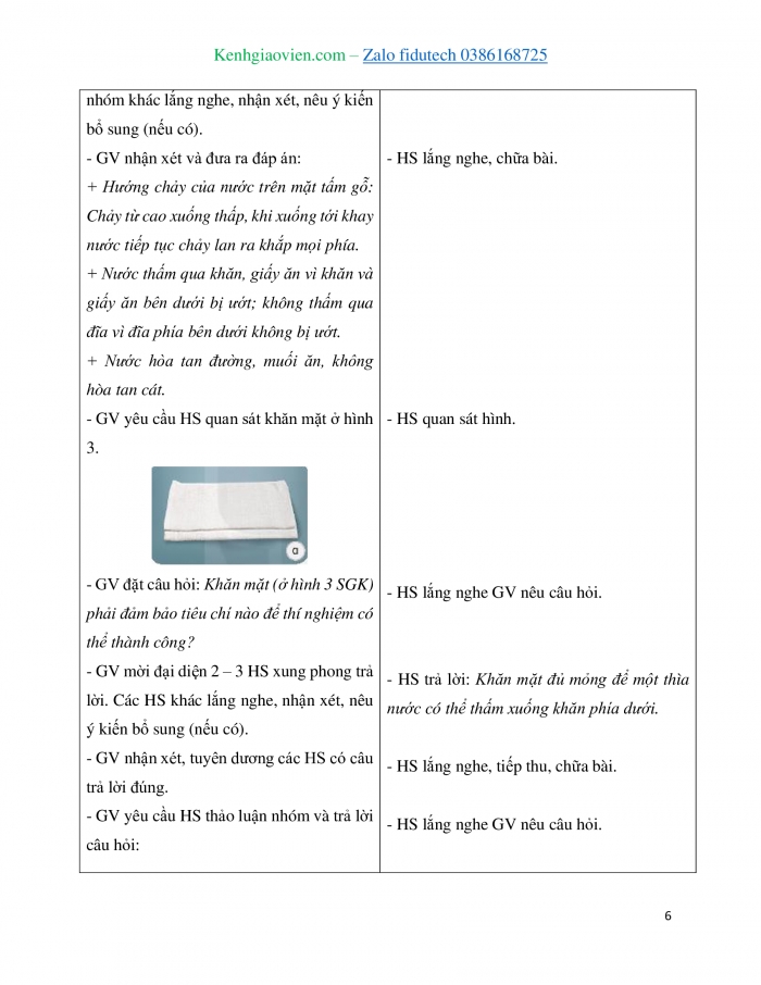 Giáo án và PPT Khoa học 4 kết nối Bài 1: Tính chất của nước và nước với cuộc sống