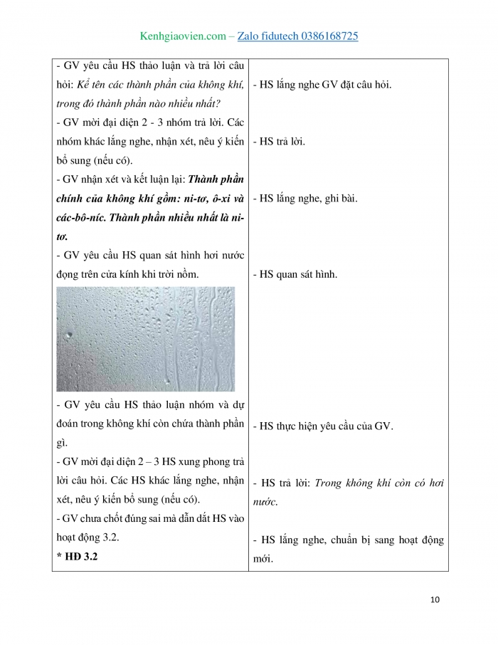 Giáo án và PPT Khoa học 4 kết nối Bài 4: Không khí có ở đâu? Tính chất và thành phần của không khí