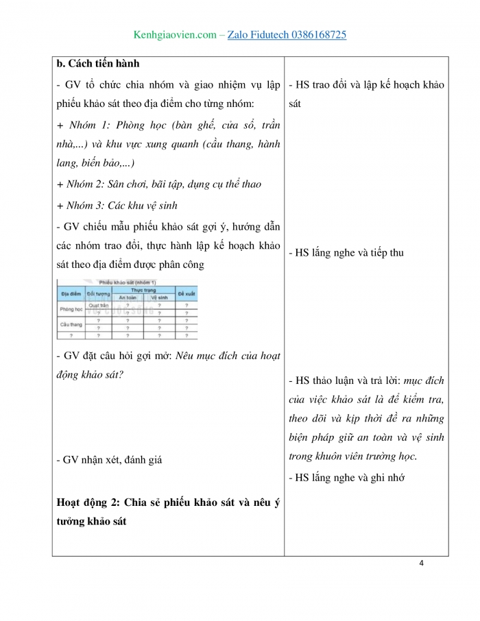 Giáo án và PPT Tự nhiên và Xã hội 3 kết nối Bài 7: Giữ an toàn và vệ sinh ở trường