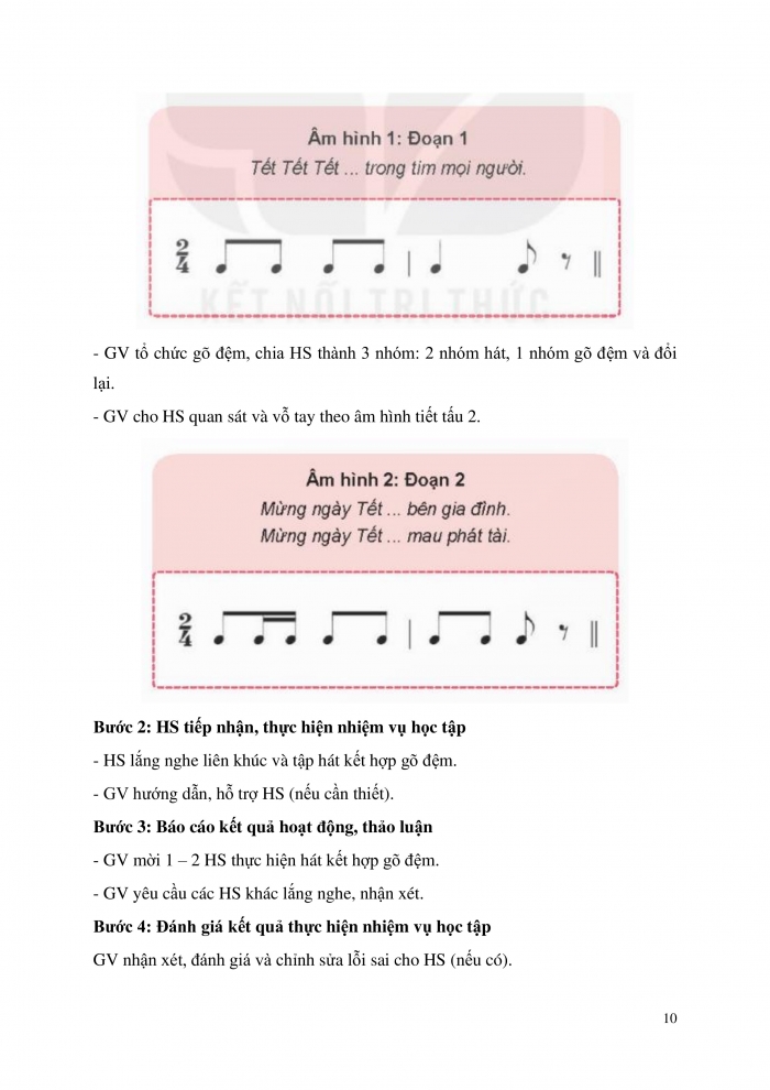 Giáo án và PPT Âm nhạc 8 kết nối Chủ đề 5: Chào xuân