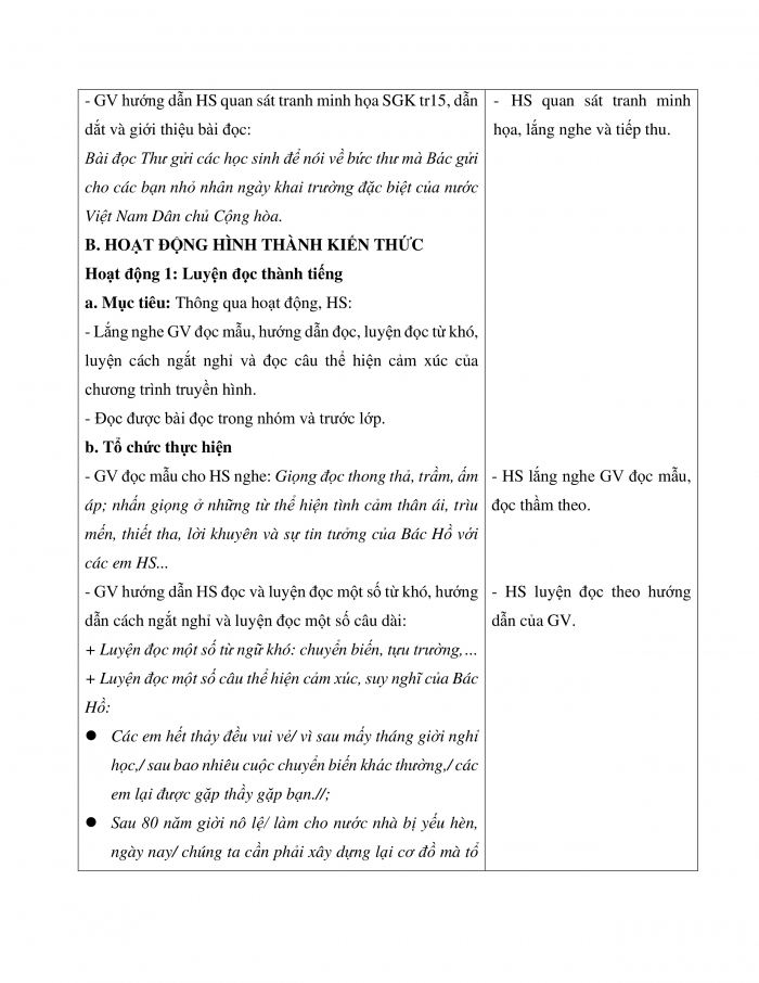 Giáo án và PPT Tiếng Việt 5 chân trời bài 2: Trả bài văn tả phong cảnh (Bài viết số 1)