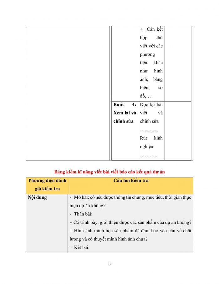 Giáo án và PPT Ngữ văn 12 cánh diều bài 2: Viết báo cáo kết quả của bài tập dự án