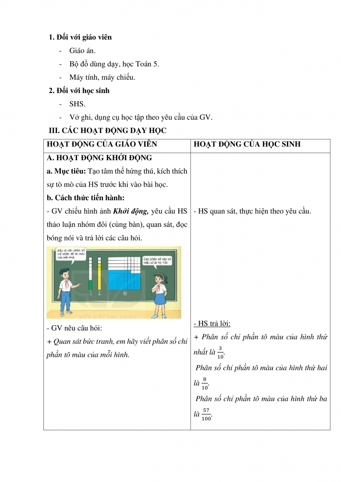 Giáo án và PPT Toán 5 Kết nối bài 4: Phân số thập phân